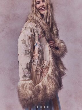 Free People Moon Petals Jacket NWT